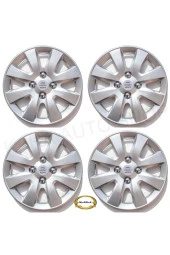 Seat Altea 14"inç Kırılmaz 4 Adet 1 Takım Gri Jant Kapağı thumbnail 2