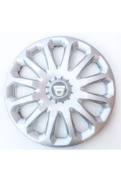 Duster 14"inç Kırılmaz 4 Adet 1 Takım Gri Jant Kapağı thumbnail 1