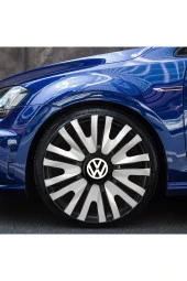 Volkswagen 15 Inç Uyumlu Jant Kapağı 4 Lü Takım Şimşek 3515 - 1