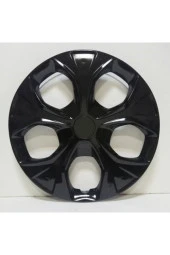 Toyota Yaris 14"inç Kırılmaz 4 Adet 1 Takım Piano Black Jant Kapağı thumbnail 1