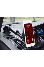 Torpido Üstü Teleskopik Araç Telefon Tutucu - 1
