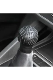 Volkswagen Polo Siyah Silikon Vites Topuzu Kılıfı Esnek - 1