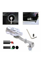 Egzoz Ucu Aparatı Islık Sesli (ORTA) Turbo Sesi Performans - 5