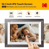 Kodak 10.1 Inc WiFi Dijital Resim Çerçevesi 1280x800 IPS Dokunmatik Ekran - 2
