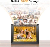 Kodak 10.1 Inc WiFi Dijital Resim Çerçevesi, 1280x800 HD IPS Dokunmatik Ekran - 3