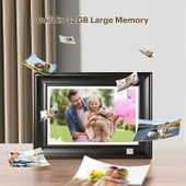 Kodak 10.1 Inc WiFi Dijital Resim Çerçevesi - 1920x1200 HD Dokunmatik Ekran - 4