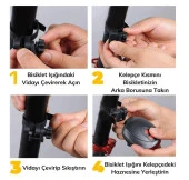 ARKA STOP LAZER 5 LED Lİ - 3 FONKSİYONLU [PİL DAHİL] JY-1L - 4