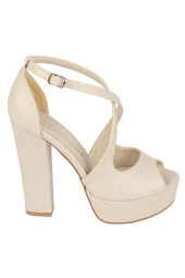 Ten Mat Yüksek Platform Topuk Abiye Ayakkabı - Rise thumbnail 2