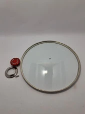 CAM KAPAK 30 CM VE KIRMIZI (ELMA ŞEKERİ) KULP thumbnail 1