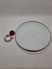 CAM KAPAK 30 CM VE KIRMIZI (ELMA ŞEKERİ) KULP thumbnail 2