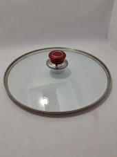 CAM KAPAK 30 CM VE KIRMIZI (ELMA ŞEKERİ) KULP thumbnail 5