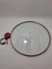 CAM KAPAK 32 CM VE KIRMIZI (ELMA ŞEKERİ) KULP thumbnail 1