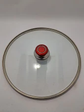 CAM KAPAK 32 CM VE KIRMIZI (ELMA ŞEKERİ) KULP thumbnail 3