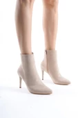 Ten Süet Bootie İnce Topuklu Bot - Nairobi - 3
