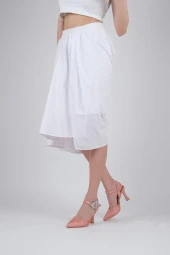 Pudra Saten Kadeh Topuklu Stiletto Taşlı Abiye Ayakkabı - Shinysun thumbnail 2