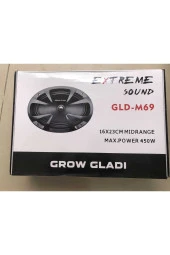 GROW Extreme Sound Gld-m69 Hoparlör "16 X23 Cm Mıdrenge Max 450 Wat thumbnail 1