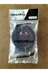 MEGAVOX  5 Metre Rca Kablosu - 1