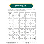 Labirentli Matematik Dört İşlem Seti (4 Süper Kitap) - 4