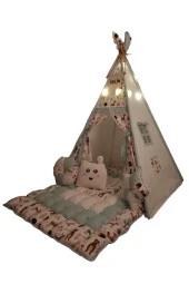 Kızıldereli Çocuk Oyun Çadırı Devrilmeyen Sabitleme Aparatlı Elit Serisi - 2