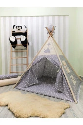 Kızıldereli Çocuk Oyun Çadırı Minderli Ve Sabitleme Mekanizmalı - 1