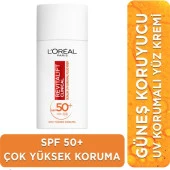 LOreal Paris Revitalift Clinical Spf 50+ Günlük Yüksek Uv Korumalı Yüz Güneş Kremi 50Ml - 1