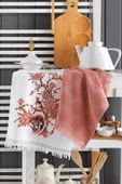 Palm Baskılı Mutfak Havlu Seti - 3