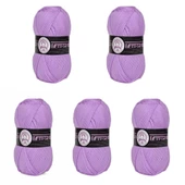 Ören Bayan Favori Örgü İpi - Ametist - 5'Li Paket - ( Renk Kodu : 056 ) - 1