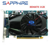 Sapphire Safir HD6670 AMD 1GB GPU Radeon HD 6670 GDDR3 HDMI VGA Ekran Kartı 2.EL - 1