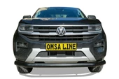 OMSA VW Amarok Texas Ön Alt Koruma Çap:76 Siyah 2022 ve Sonrası - 1