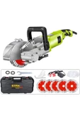 STAXX Duvar Oluk Açma Mak Kanal Açma Kesme Makinesi 5 Bıçaklı 40mm 4kw 3500watt 4.5kg Çantalı Set - 1