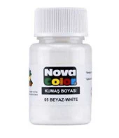 Nova Color Kumaş Boyası 35 Cc Beyaz - 2 adet - 1