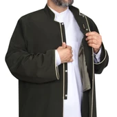 Hakim Yaka Cübbe Haki Yeşil - Sarı Biyeli - 2