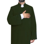 Hakim Yaka Cübbe Haki Yeşil - 1