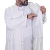 Hakim Yaka Cübbe Kemik - Sarı Biyeli - 1