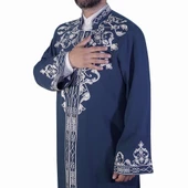 İmam Cübbesi Çelebi Lacivert - 5