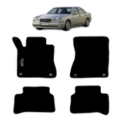 Rizline Mercedes E Serisi W210 1996-2002 Halı Paspas Siyah - 1