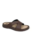 Ceyo 3200-1 Anatomik Taban Erkek Terlik Kahve 40-45 - 1