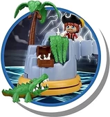 Feber Pinypon Macera- Kaptan Cayman Korsan Adası 2 Figürlü, 4 ile 8 Yaşında Çocuklar için (700015637) - 4