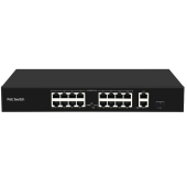 SCSI Network SC161SFPAF 16 Port PoE Switch - 1
