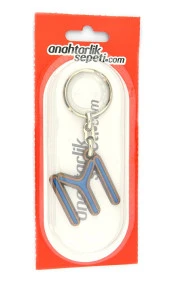 Kayı Logo Dekupe Bakır Oksit Anahtarlık - 4