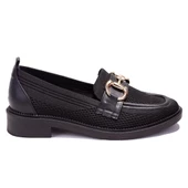 Dagoster DZA07-5572205 Siyah Triko Günlük Kadın Ayakkabı thumbnail 2