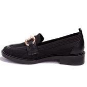 Dagoster DZA07-5572205 Siyah Triko Günlük Kadın Ayakkabı thumbnail 3