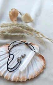 Kolye Gerdanlık Çakra Yoga Reiki Doğal KuvarsTaş Kolye Takı Aksesuar thumbnail 2