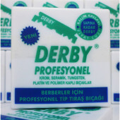 Derby Profesyonel Tıraş Bıçağı (100 adet) yarım bıçak - 1