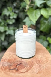 Ahşap Düz Model 15mm en x 100mm boy x 0,5mm kalınlık YENGEÇ BURCU (MODEL-2) DESENLİ Mum Fitili + Sehpa thumbnail 5