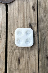 Nar Çiçeği Dörtlü Mum Kalıbı (Silikon) (1 Adet) thumbnail 2