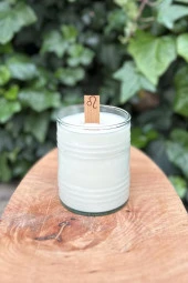 Ahşap Düz Model 15mm en x 100mm boy x 0,5mm kalınlık ASLAN BURCU (MODEL-2) DESENLİ Mum Fitili + Sehpa thumbnail 3