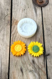 Ayçiçeği Tekli Mum Kalıbı (Silikon) (1 Adet) thumbnail 4