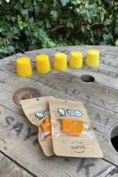 Açık Sarı Granül Mum Boyası 50 gram thumbnail 7