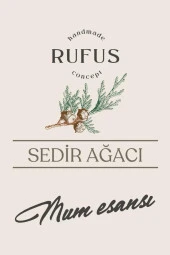 Sedir Ağacı Mum Esansı 100ml 1 Adet - 2